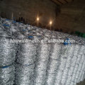 Malha de arame farpado, cerca de arame farpado de fábrica de arame farpado galvanizado